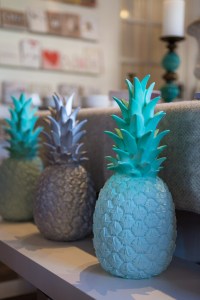 Pineapple lights, The Corner Shop