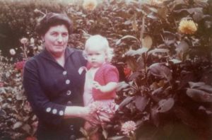 Vanessa Hogge's grandmother, Kath Thurston with Vanessa's cousin Jude Norton