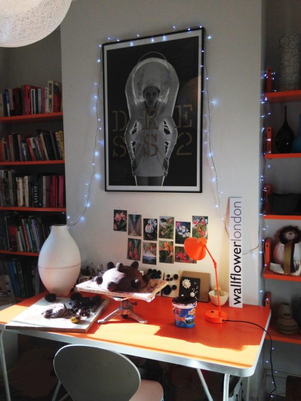 Vanessa Hogge's 'living room' studio