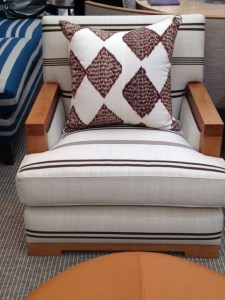 Charlotte James armchair, Decorex 2016, Charis White blog