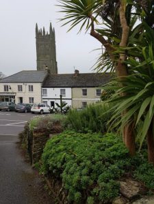 Village shot. John and Helen Worton's Cornish home. Photo and blog: Charis White
