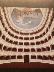 Opera house image from V&A Opera exhibition/Chairs White interiors blog