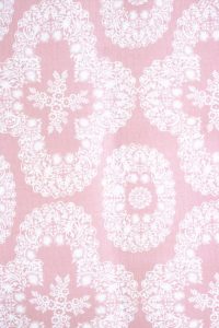 Rose Chandolin flower fabric by Charlotte Gaisford/Charis White inteiors blog