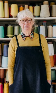 Angela Swan Greaves portrait by Eva Nemeth on Charis White Interiors blog